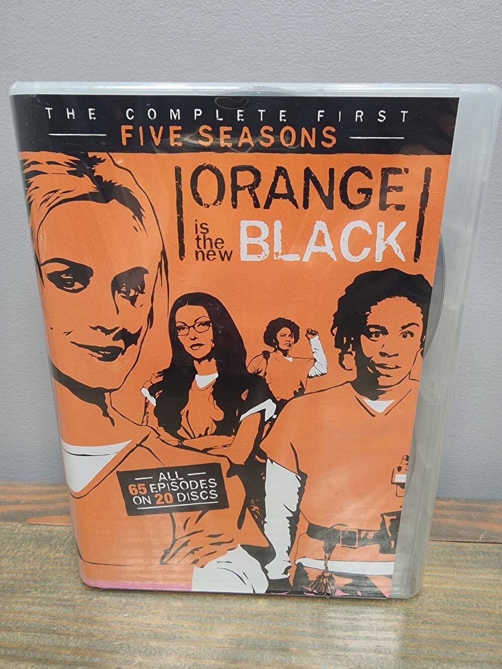 Orange is the New Black: The Complete First Five Seasons (DVD Box Set, 2019)